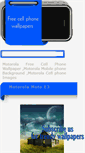 Mobile Screenshot of motorola.free-cellphone-wallpapers.com